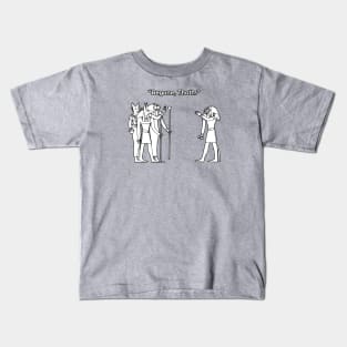 "Begone, Thoth." Kids T-Shirt